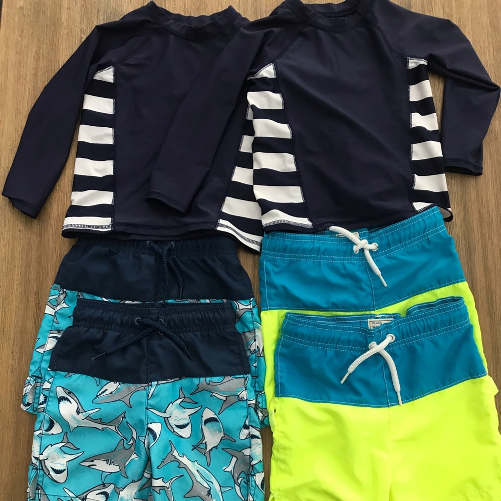 Toddler Boys Twin Swim Lot 2T-3T
